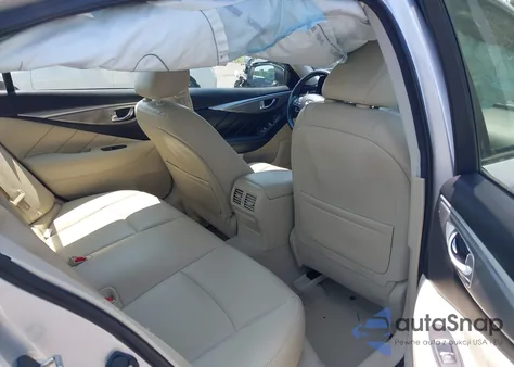 2015 Infiniti Q50 Premium from USA, damaged, VIN JN1BV7AR3FM400235